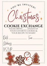 Cookie Exchange Printable Bundle