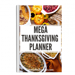 Mega Thanksgiving Planner